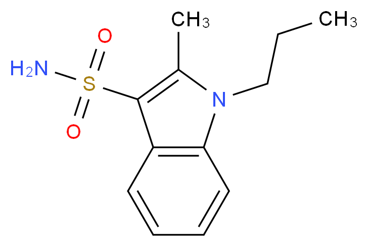 2-methyl-1-propyl-1H-indole-3-sulfonamide_Molecular_structure_CAS_)