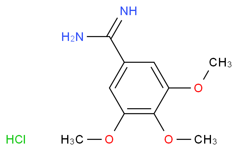 3,4,5-Trimethoxy-benzamidine hydrochloride_Molecular_structure_CAS_4156-59-6)