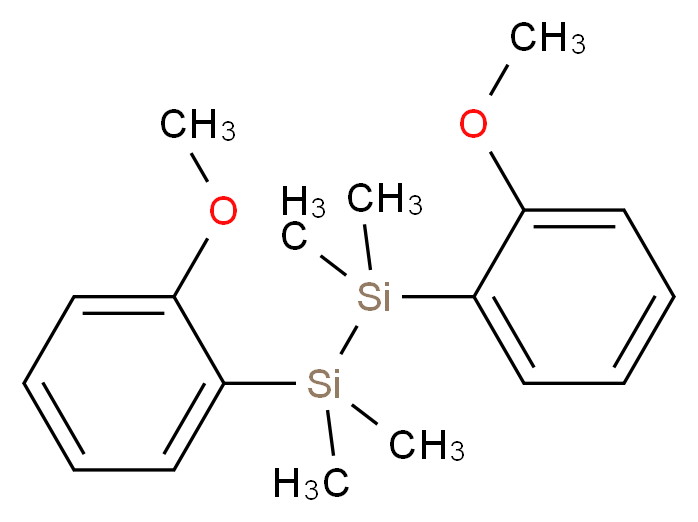 1,2-Bis(2-methoxyphenyl)-1,1,2,2-tetramethyldisilane_Molecular_structure_CAS_332343-84-7)