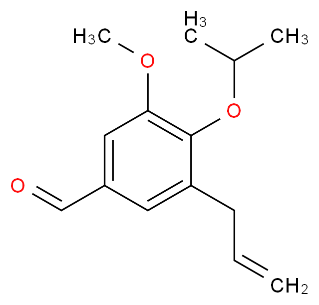 3-allyl-4-isopropoxy-5-methoxybenzaldehyde_Molecular_structure_CAS_883543-95-1)