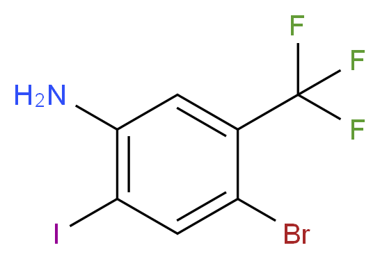 4-Bromo-2-iodo-5-(trifluoromethyl)aniline_Molecular_structure_CAS_868692-81-3)