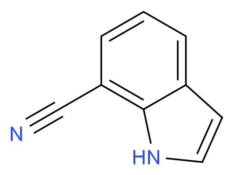 1H-Indole-7-carbonitrile_Molecular_structure_CAS_96631-87-7)