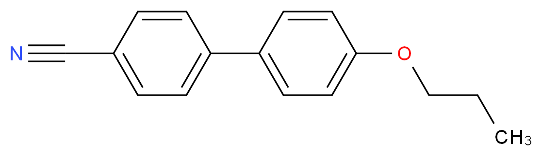 4-Propoxy-[1,1'-biphenyl]-4'-carbonitrile_Molecular_structure_CAS_52709-86-1)