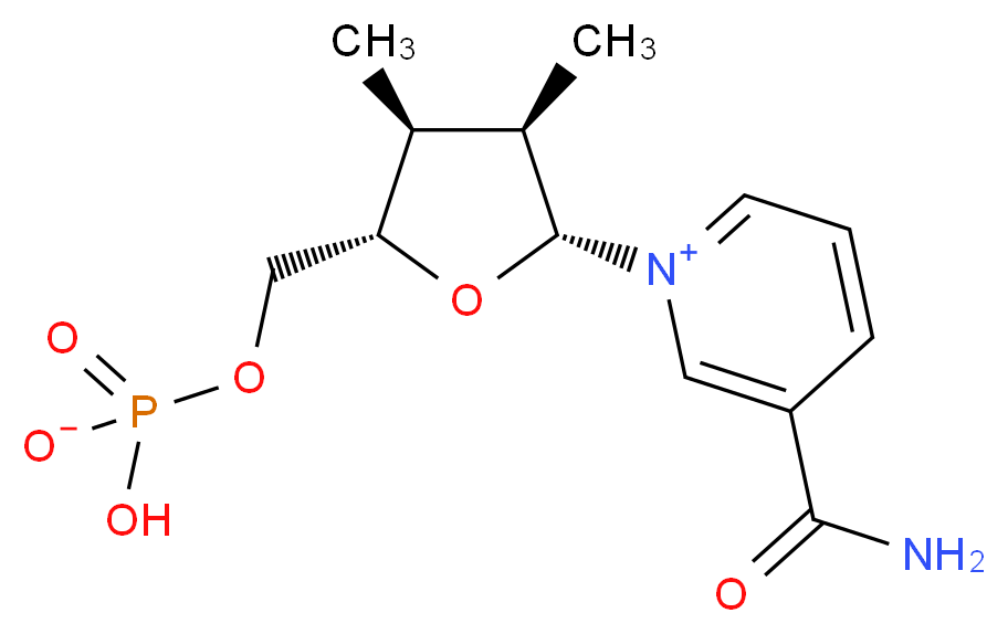 β-Nicotinamide mononucleotide_Molecular_structure_CAS_1094-61-7)