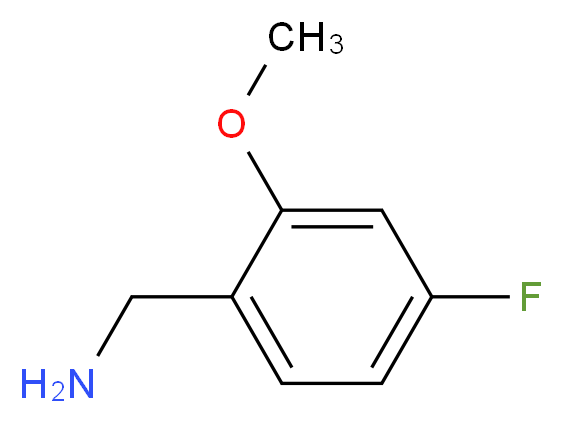 (4-Fluoro-2-methoxyphenyl)methanamine_Molecular_structure_CAS_870563-60-3)