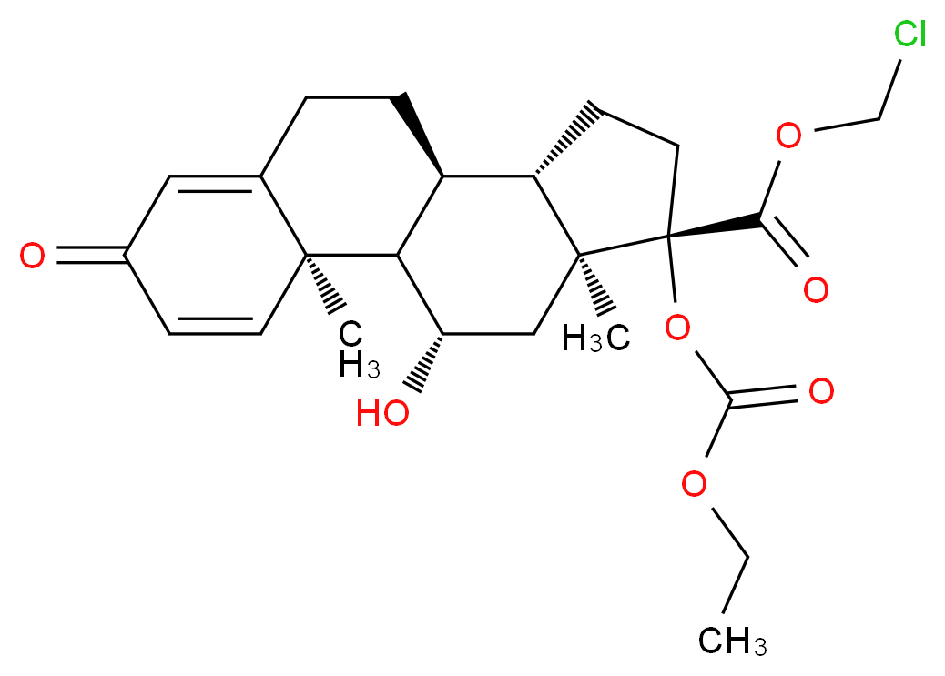 Loteprednol etabonate_Molecular_structure_CAS_82034-46-6)