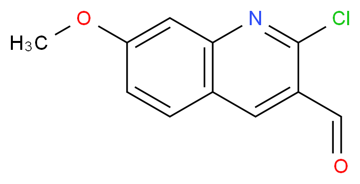 2-Chloro-7-methoxy-3-quinolinecarbaldehyde_Molecular_structure_CAS_68236-20-4)