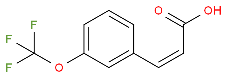 3-(Trifluoromethoxy)cinnamic acid_Molecular_structure_CAS_168833-80-5)