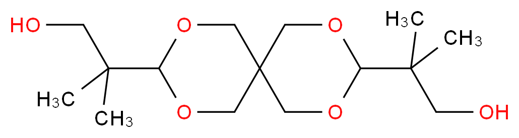 3,9-Bis(1,1-dimethyl-2-hydroxyethyl)-2,4,8,10-tetraoxaspiro[5.5]undecane_Molecular_structure_CAS_1455-42-1)