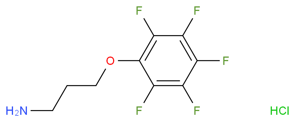 [3-(Pentafluorophenoxy)propyl]amine hydrochloride_Molecular_structure_CAS_)