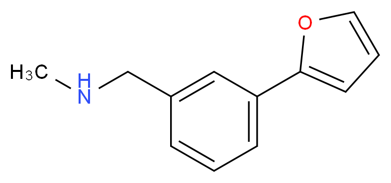 N-[3-(2-furyl)benzyl]-N-methylamine_Molecular_structure_CAS_857284-27-6)