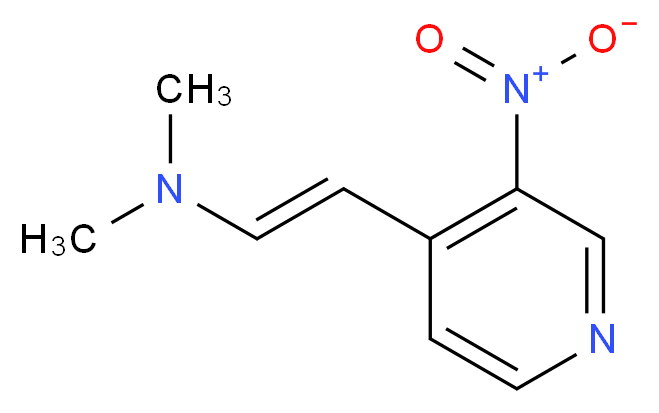 N,N-Dimethyl-2-(3-nitropyridin-4-yl)ethenamine_Molecular_structure_CAS_64679-69-2)