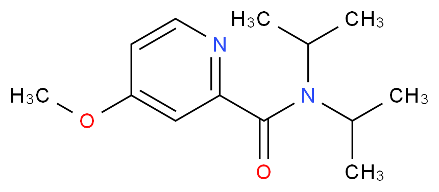 N,N-Diisopropyl-4-methoxypicolinamide_Molecular_structure_CAS_)