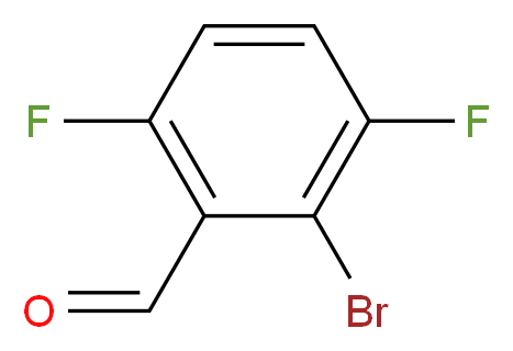 2-Bromo-3,6-difluorobenzaldehyde_Molecular_structure_CAS_934987-26-5)
