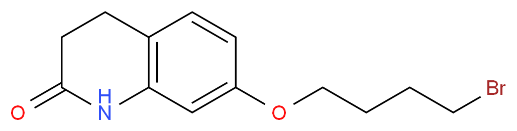7-(4-Bromobutoxy)-3,4-dihydroquinolin-2-one_Molecular_structure_CAS_129722-34-5)