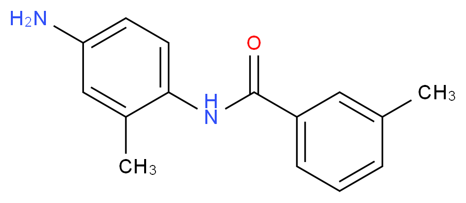 N-(4-Amino-2-methylphenyl)-3-methylbenzamide_Molecular_structure_CAS_)