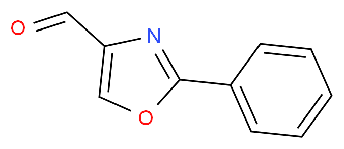 2-phenyl-1,3-oxazole-4-carbaldehyde_Molecular_structure_CAS_20771-08-8)