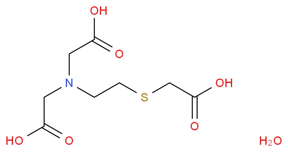 N-[2-(Carboxymethylthio)ethyl]iminodiacetic acid monohydrate_Molecular_structure_CAS_81877-53-4)