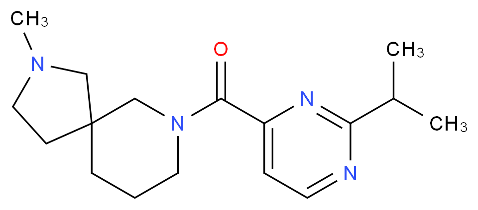 7-[(2-isopropylpyrimidin-4-yl)carbonyl]-2-methyl-2,7-diazaspiro[4.5]decane_Molecular_structure_CAS_)