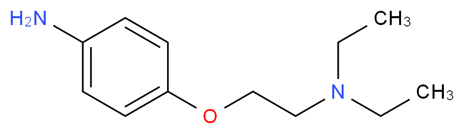 N-[2-(4-aminophenoxy)ethyl]-N,N-diethylamine_Molecular_structure_CAS_38519-63-0)