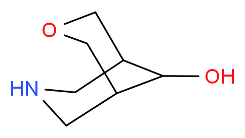 3-oxa-7-azabicyclo[3.3.1]nonan-9-ol_Molecular_structure_CAS_)