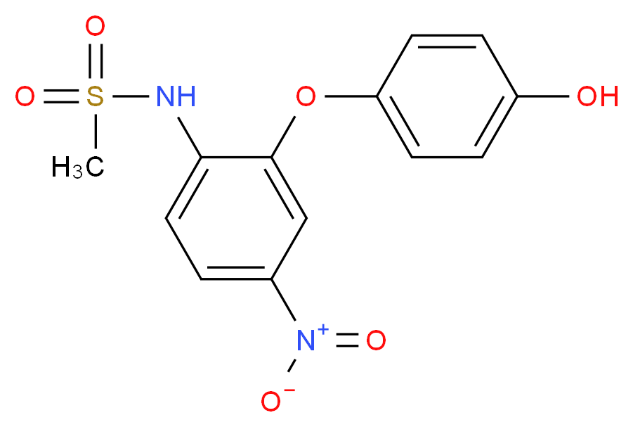 4'-Hydroxy Nimesulide_Molecular_structure_CAS_109032-22-6)