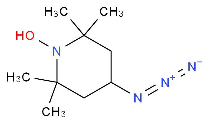 4-Azido-2,2,6,6-tetramethyl-1-piperidinyloxy_Molecular_structure_CAS_63697-61-0)