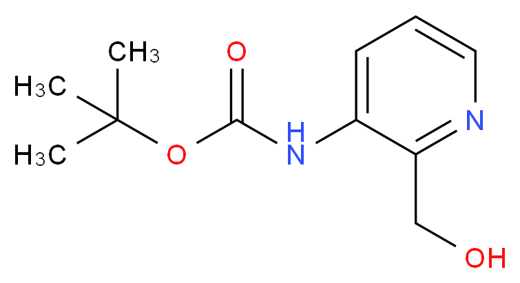 (2-Hydroxymethyl-pyridin-3-yl)-carbamic acid tert-butyl ester_Molecular_structure_CAS_824429-51-8)
