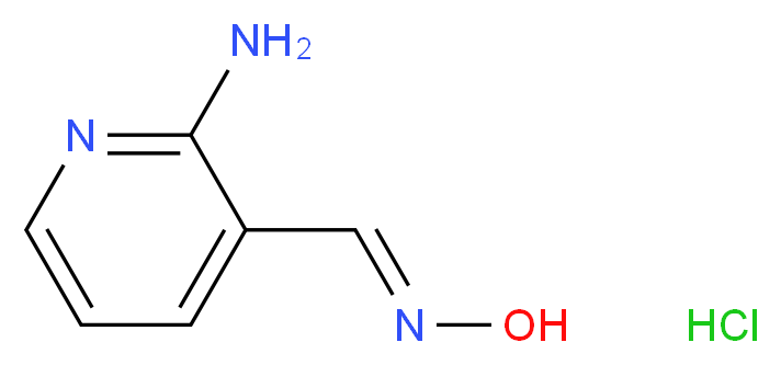 2-Amino-pyridine-3-carbaldehyde oxime hydrochloride_Molecular_structure_CAS_653584-65-7)
