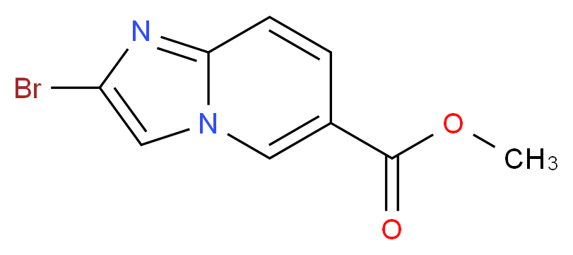 Methyl 2-bromoimidazo[1,2-a]pyridine-6-carboxylate_Molecular_structure_CAS_1042141-37-6)