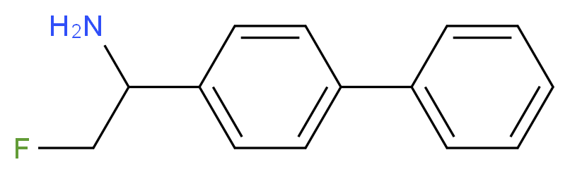 1-(1,1'-biphenyl-4-yl)-2-fluoroethanamine_Molecular_structure_CAS_)