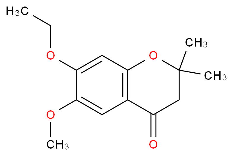 2,2-Dimethyl-7-ethoxy-6-methoxy-4-chromanone_Molecular_structure_CAS_65383-62-2)