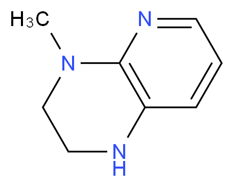 4-methyl-1H,2H,3H,4H-pyrido[2,3-b]pyrazine_Molecular_structure_CAS_)