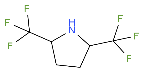 2,5-bis(trifluoromethyl)pyrrolidine_Molecular_structure_CAS_)