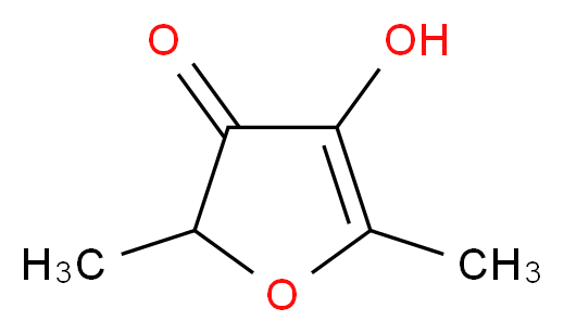 4-Hydroxy-2,5-dimethyl-3(2H)-furanone solution_Molecular_structure_CAS_3658-77-3)