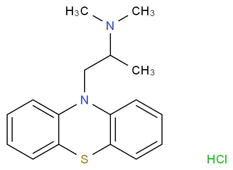 Promethazine hydrochloride_Molecular_structure_CAS_58-33-3)