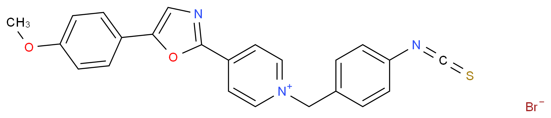 N-(4-Isothiocyanatobenzyl)-4-[5-(4-methoxyphenyl)-2-oxazolyl]pyridinium bromide_Molecular_structure_CAS_155862-90-1)
