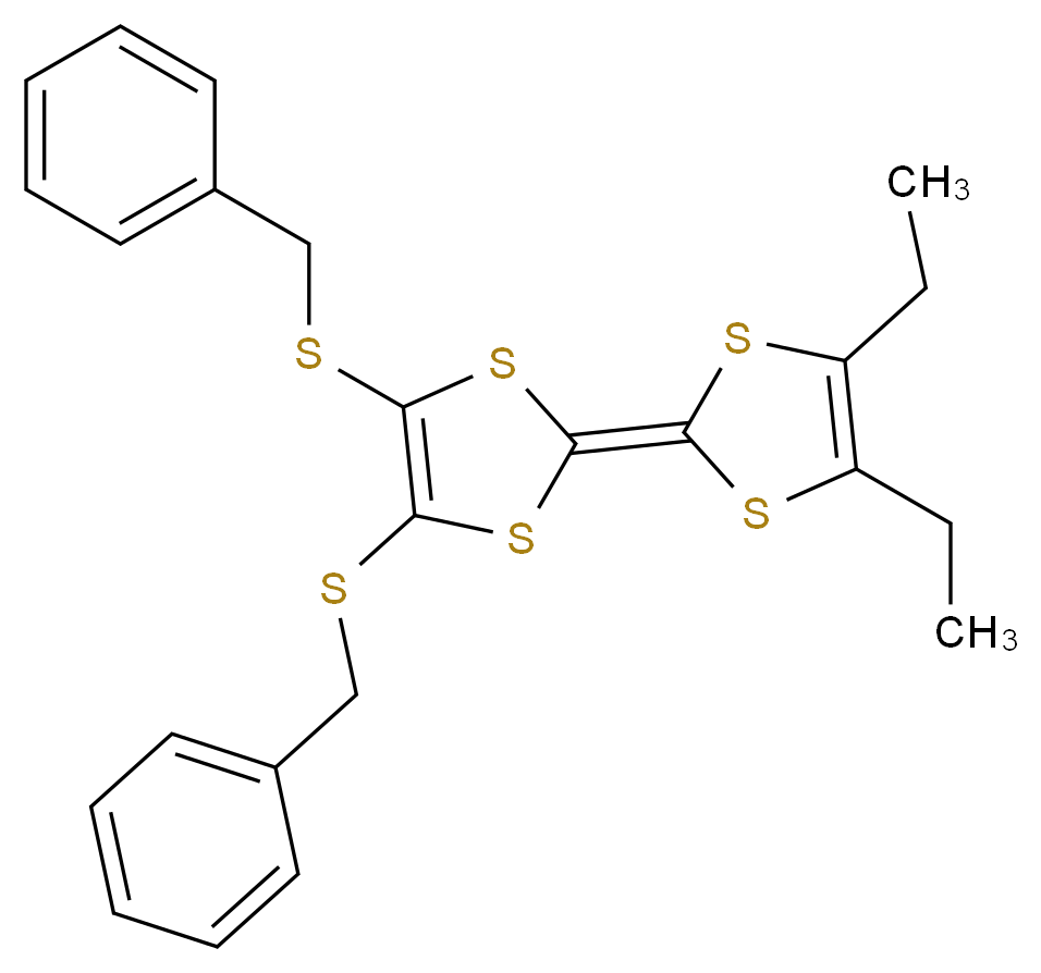 Diethyl bis-(benzylthio)tetrathiafulvalene_Molecular_structure_CAS_698359-01-2)