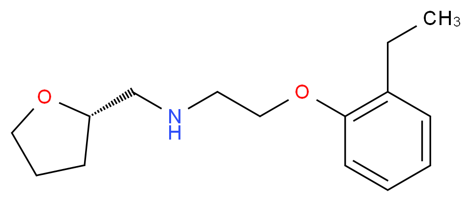 2-(2-ethylphenoxy)-N-[(2S)-tetrahydrofuran-2-ylmethyl]ethanamine_Molecular_structure_CAS_)