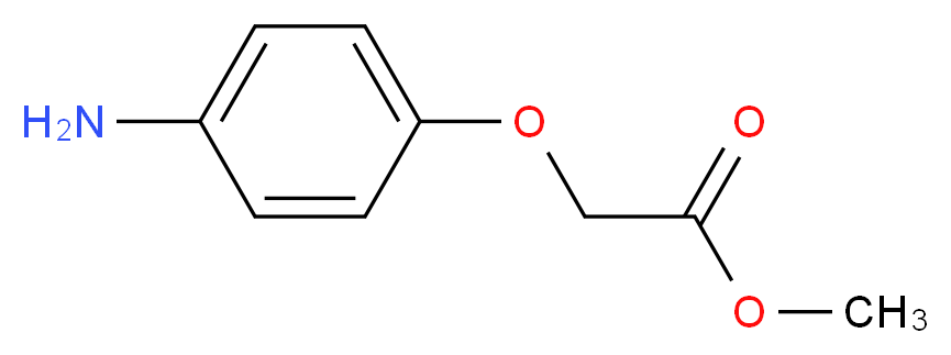 methyl (4-aminophenoxy)acetate_Molecular_structure_CAS_)