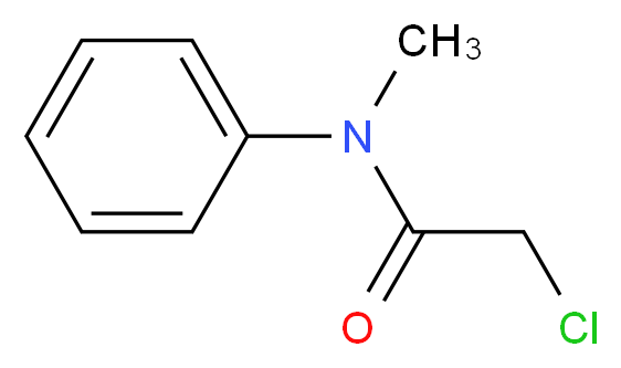 2-Chloro-N-methyl-N-phenylacetamide_Molecular_structure_CAS_2620-05-5)