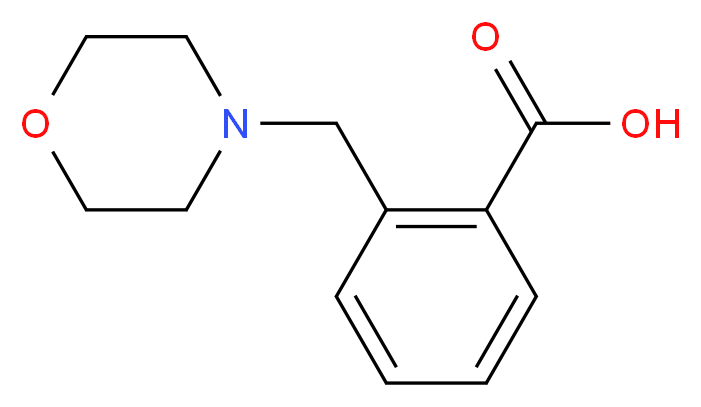 2-Morpholin-4-ylmethyl-benzoic acid_Molecular_structure_CAS_868543-19-5)