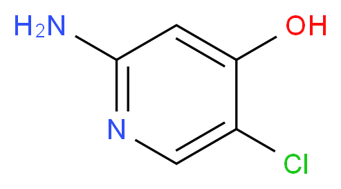 2-amino-5-chloropyridin-4-ol_Molecular_structure_CAS_)