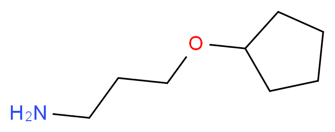 3-(cyclopentyloxy)-1-propanamine_Molecular_structure_CAS_2839-90-9)