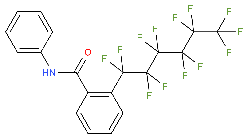 N-phenyl-2-(1,1,2,2,3,3,4,4,5,5,6,6,6-tridecafluorohexyl)benzamide_Molecular_structure_CAS_)