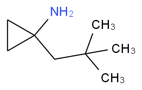 1-(2,2-dimethylpropyl)cyclopropanamine_Molecular_structure_CAS_1243250-00-1)