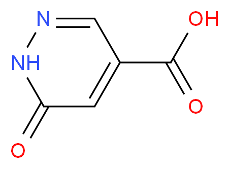 1,6-Dihydro-6-oxopyridazine-4-carboxylic acid_Molecular_structure_CAS_867130-58-3)