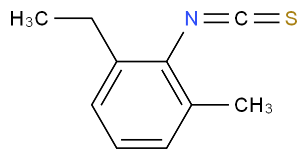 2-ethyl-6-methylphenyl isothiocyanate_Molecular_structure_CAS_66609-04-9)