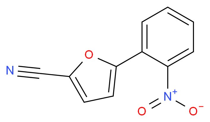 5-(2-Nitrophenyl)-2-furonitrile_Molecular_structure_CAS_57666-58-7)