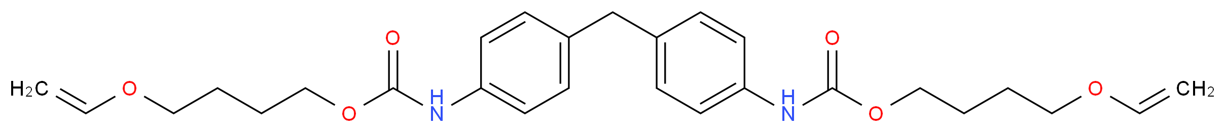 Bis[4-(vinyloxy)butyl] (methylenedi-4,1-phenylene)biscarbamate_Molecular_structure_CAS_196109-16-7)